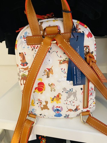 Zaino per cani vacanze Disney Dooney & Bourke coda di Babbo Natale nuovo - Foto 4 di 4