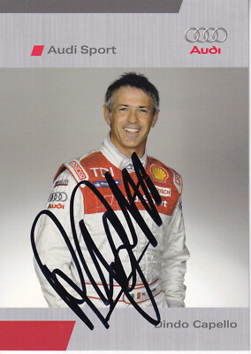 Autogramm - Dindo Capello (Motorsport) - Tourenwagen