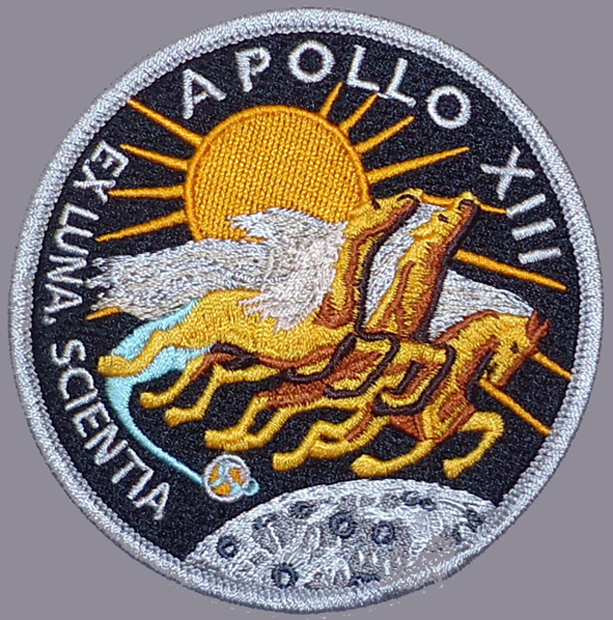 Apollo XIII Ex Luna Scientia Nasa Embroidered Patch | Velcro | Military - Foto 14