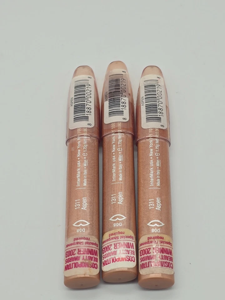 Styli-Style FLAT LIP Pencils MADE in Italy -1311 Aspen SEALED. QTY:3 - Image 4 of 4
