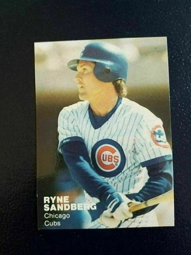 Ryne Sandberg Chicago Cubs #9 Glossy 1990 Chicago Sports Stars NM