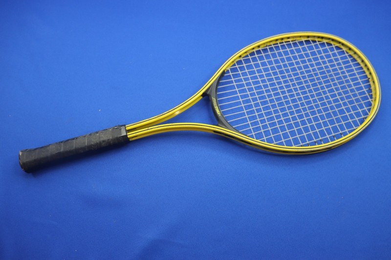 Vintage Prince ProTime Tennis Racquet Yellow Graphite L4 4 1/2 Grip Old Racket
