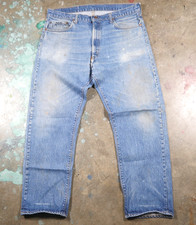 Vintage 70s 80s Levi's 505 XX Jeans USA Made 36x29 Faded Distressed Grunge Rare 