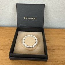 Authentic BVLGARI Key Holder Ring Sterling Silver SV 925 Silver w/BOX