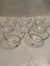 Princess House Crystal Heritage Dessert Bowls Set Of 8