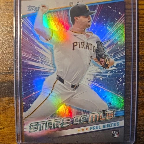 Paul Skenes- 2024 Topps🔥ROOKIE CARD🔥Stars of MLB Insert🔥#SMLB-64 Pirates