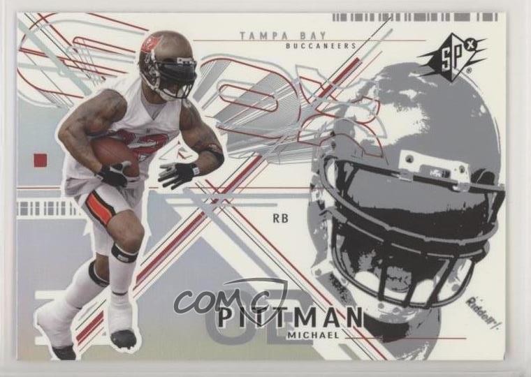 2002 SPx Michael Pittman #77 2u3