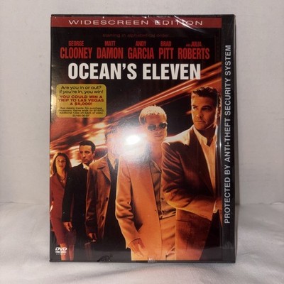 Ocean's Eleven (DVD, 2002, Widescreen, Snapcase) NEW-07