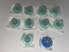 10 ENFAMIL READY TO USE NIPPLES & RINGS SLOW FLOW (one Is STANDARD) BP1