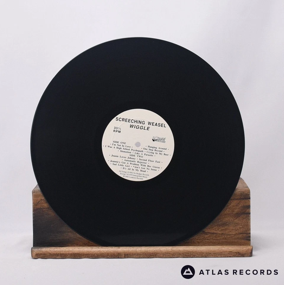 Screeching Weasel Wiggle -A -B First Press Insert LP Album Vinyl Record - EX/EX - Image 4 of 4