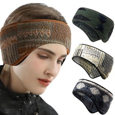 Winter Sports Ear Warmers Cover Headband Headwrap Fleece Ear muffs for Men Women