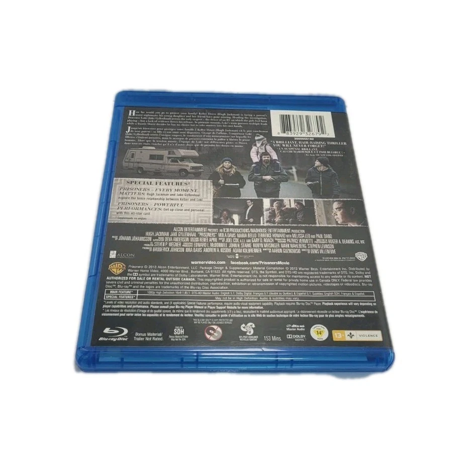 PRISONERS Hugh Jackman, Jake Gyllenhall 2013 Blu-ray+DVD ~ Denis Villeneuve - Image 4 of 4