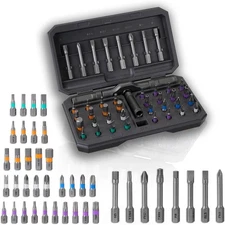 42 in 1 Magnetic Screwdriver Set, DIY Ratchet Screwdriver Set Multi Bit Magneti