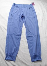 Healing Hands Women's Solid Stretch Tara Jogger Scrub Pants EJ3 Ceil Medium NWT
