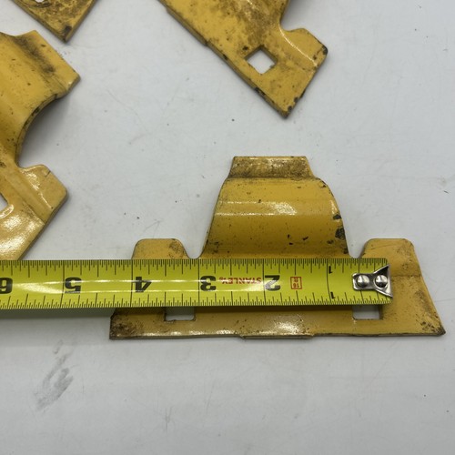 4 - CAT Yellow Sickle Bar Mower Slides 5-3/16" x 3-1/8" x 3" Between Hole Center - Picture 4 of 5