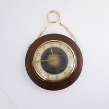 Wanduhr Vintage im Holzgehäuse ca. 25 cm D