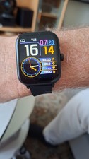 Super Smartwatch für den Herren in Schwarz- Viel Fitness-& …