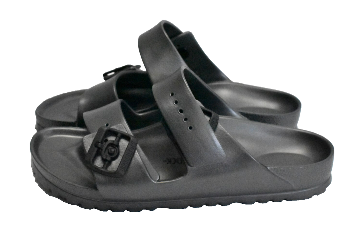 Birkenstock Arizona Narrow Essentials EVA Sandals Metallic