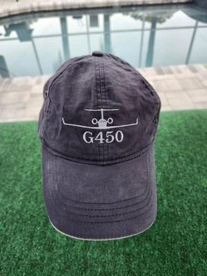 Gulfstream G450 Baseball Hat Cap Gray Mens Strap Back Cotton Casual Fun