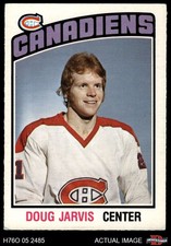 1976 O-Pee-Chee NHL #313 Doug Jarvis Canadiens RC 4 - VG/EX