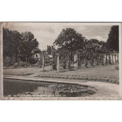 Postkarte The Pleasure Gardens Bembridge Chalet Hotel Isle of Wight