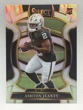 2025 Panini Select Ashton Jeanty Rookie #4 Prizm Concourse Raiders Silver