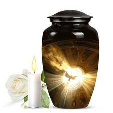 Catholic Cremation Urn Urns For Ashes Adult Mom  Dad Urns For Human Ashes