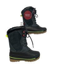 Swiss Tech Kids Size 7 Insulated to -25 degrees Black Winter Boots NWT