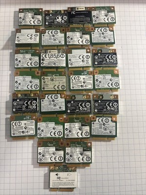 27 Qualcomm Atheros Half Mini Assorted WiFi Cards Half Mini PCIe @CPU127
