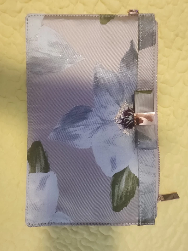 Bolsa de maquiagem Ted Baker London feminina floral embreagem tão bonita etérica - Imagem 4 de 4
