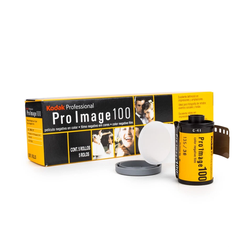 Kodak Pro Image ISO 100 135-36 Farbfilm Kleinbidfilm 35mm 5er Pack Color Farbe - Bild 1 von 1