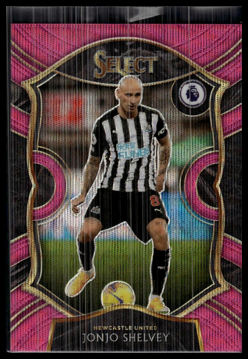 2020-21 Panini Chronicles Prizm Pink Wave Prizm #13 Jonjo Shelvey SN/13