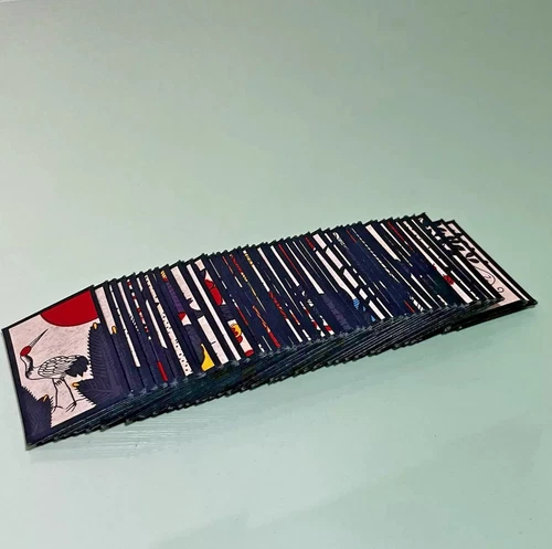 NINTENDO Hanafuda Tengu Vintage Tarjetas de Juego Japonesas Completas 48 Piezas Retro - Imagen 22 de 24