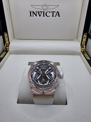 Invicta Celestial Orbitha 70107 Automatic 45mm K9 Glass Watch w/ Lock Box