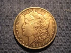 1886 morgan silver dollar