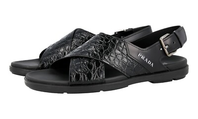 Men’s Prada Sandals 45 Sandals Prada Blue size 45 EU in Rubber - 43417980 main image 3