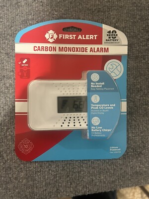 First Alert Carbon Monoxide Detector 10 Year
