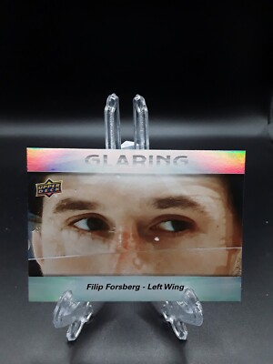 2023-24 UD Upper Deck Series 2 Glaring GL-18 Filip Forsberg Predators