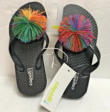 Capelli New York Kids- girl size 10/11 Flip Flop  Slippers NWT