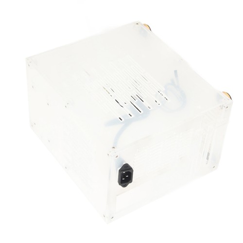 Clear Acrylic Mini ITX Case Mini-ITX Portable Computer Case Transparent - Picture 2 of 24