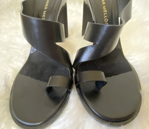 Tamara Mellon Sandalen mit offener Zehenpartie. Schwarz. Größe 39,5 US Größe 9,5 - Bild 3 von 12