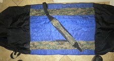 Eddie Bauer Padded Zip Ski Bag / Tote, 88 x 30, Custom, Blue  Camo Nylon