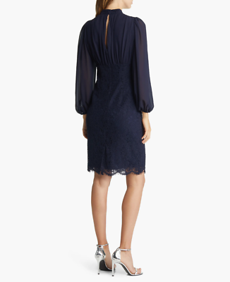 Vince Camuto L34901 Women's Navy Lace Long-Sleeve Bodycon Dress Size 14 | eBay Vince Camuto L34901 Women's Navy Lace Long-Sleeve Bodycon Dress Size 14 | eBay
