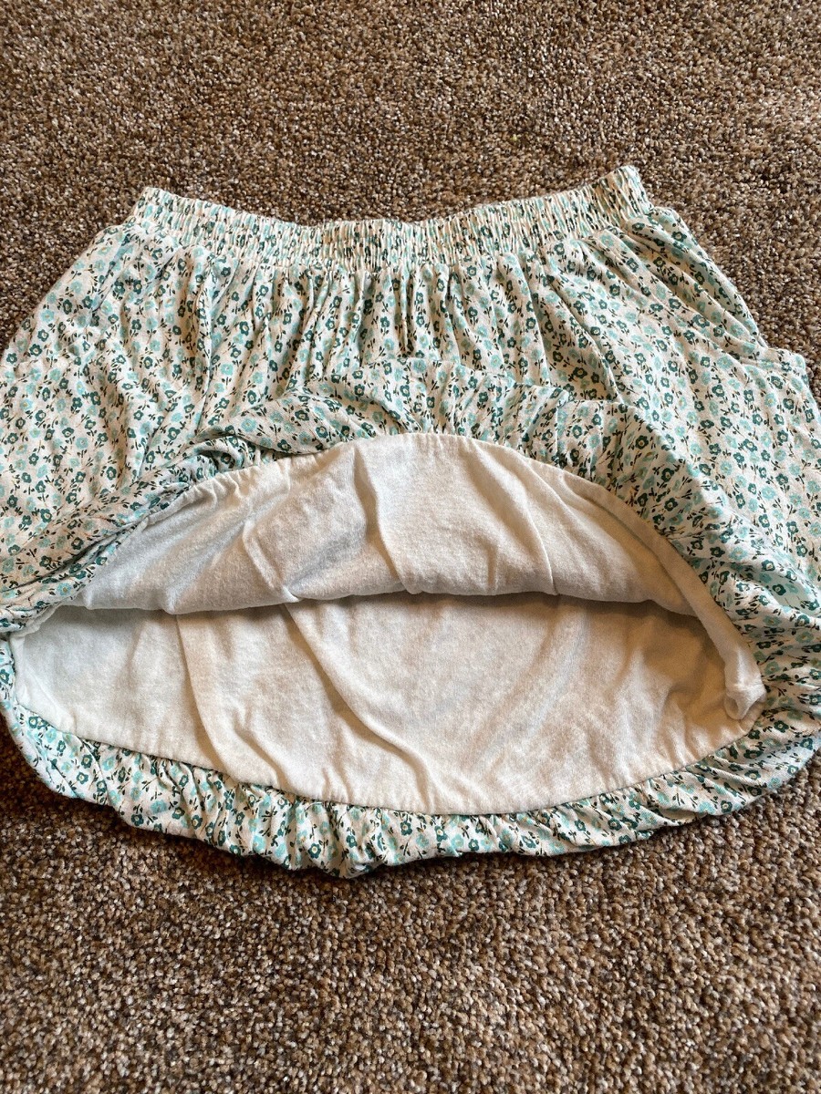 Jupe à étages en coton - Gris foncé/fleuri - FEMME | H&M CA