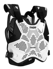 Thor 2025 Motocross Chest Protector Guard Sentil Pro White  MX Enduro ATV