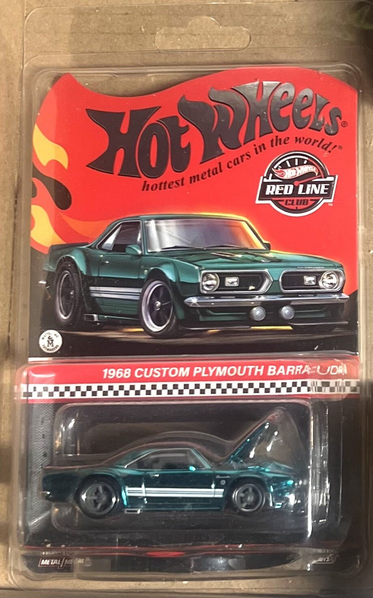 2024 Hot Wheels RLC Exclusive '68 Custom Plymouth Barracuda NEW