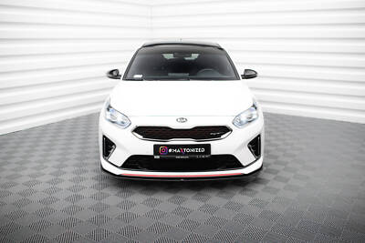 Street Pro Front Ansatz für Kia Ceed GT Mk3 Proceed Mk1 Spoilerlippe Schwert