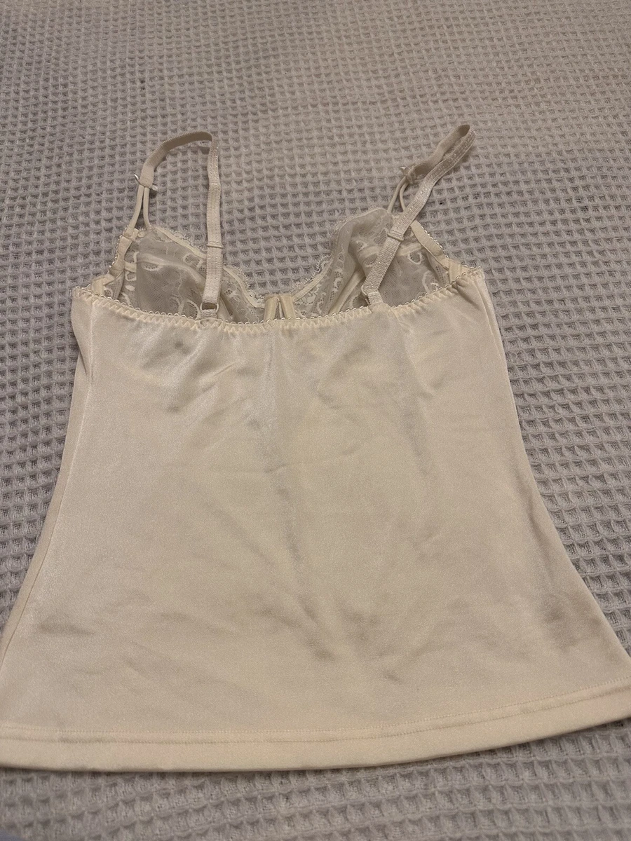 Bon Marche Cami Top Vest 36C Cream eBay