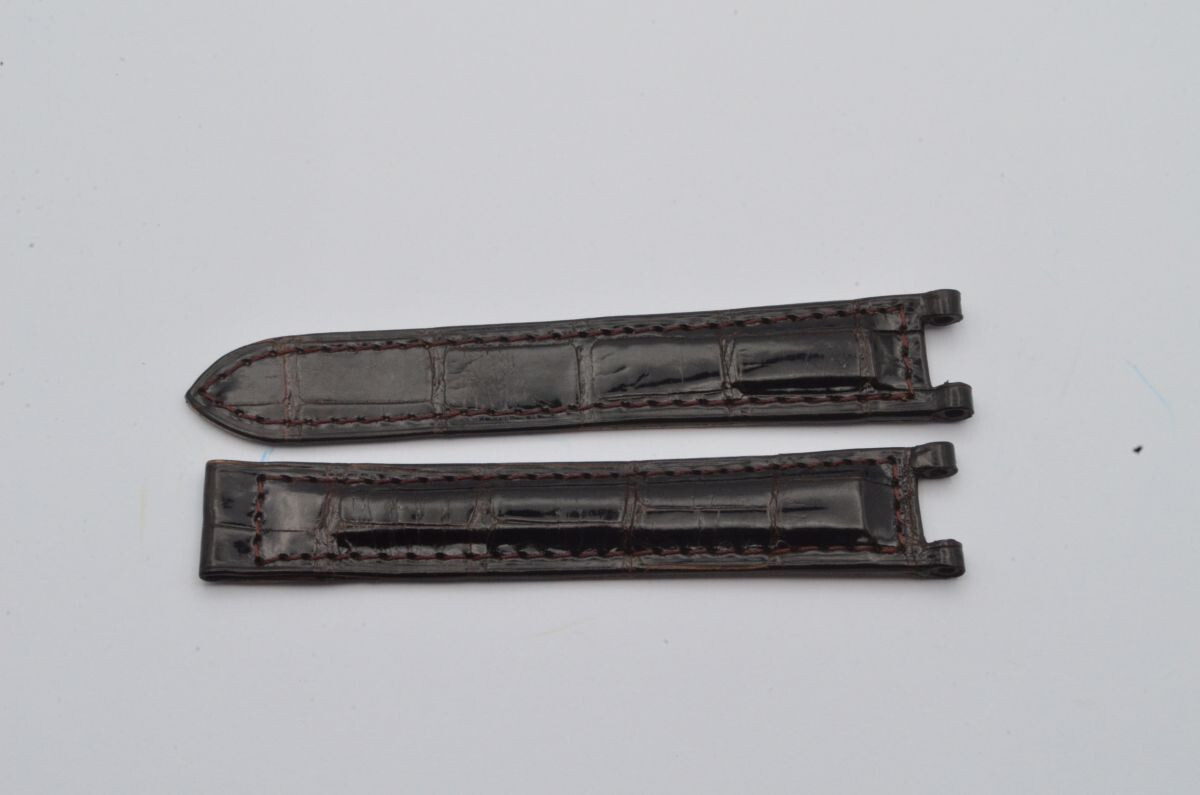 Cartier 16-14 Pasha Ladies Leather Bracelet with 14mm Folding Clasp  -image