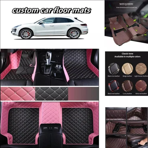 Custom Fit For Infiniti All Models Car Floor Mats Luxury Carpets All Weather Rug - Bild 54 von 76